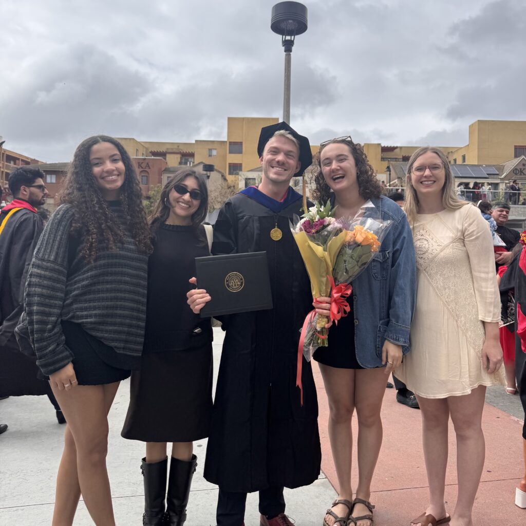 Brennan with family